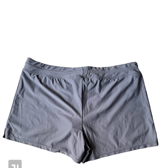 ZEROXPOSUR stretchy grey Women’s Short. Size 18W - Picture 2 of 8